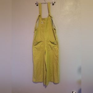 Lucy & Yak OLIVE green JENNY dungarees 4